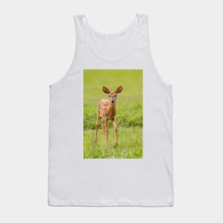 Fawn Memories - White-tailed deer Tank Top